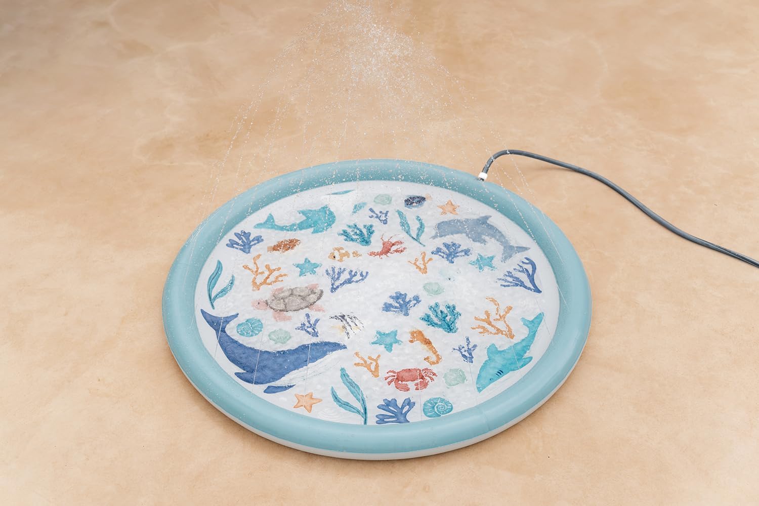 Little Dutch Wasserspielmatte Sprinkler Ocean Dreams Blau fuer Kinder