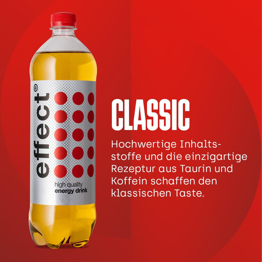 effect Energy Drink CLASSIC - Tray mit 24 x Energy Dosen Einweg, Koffeinh