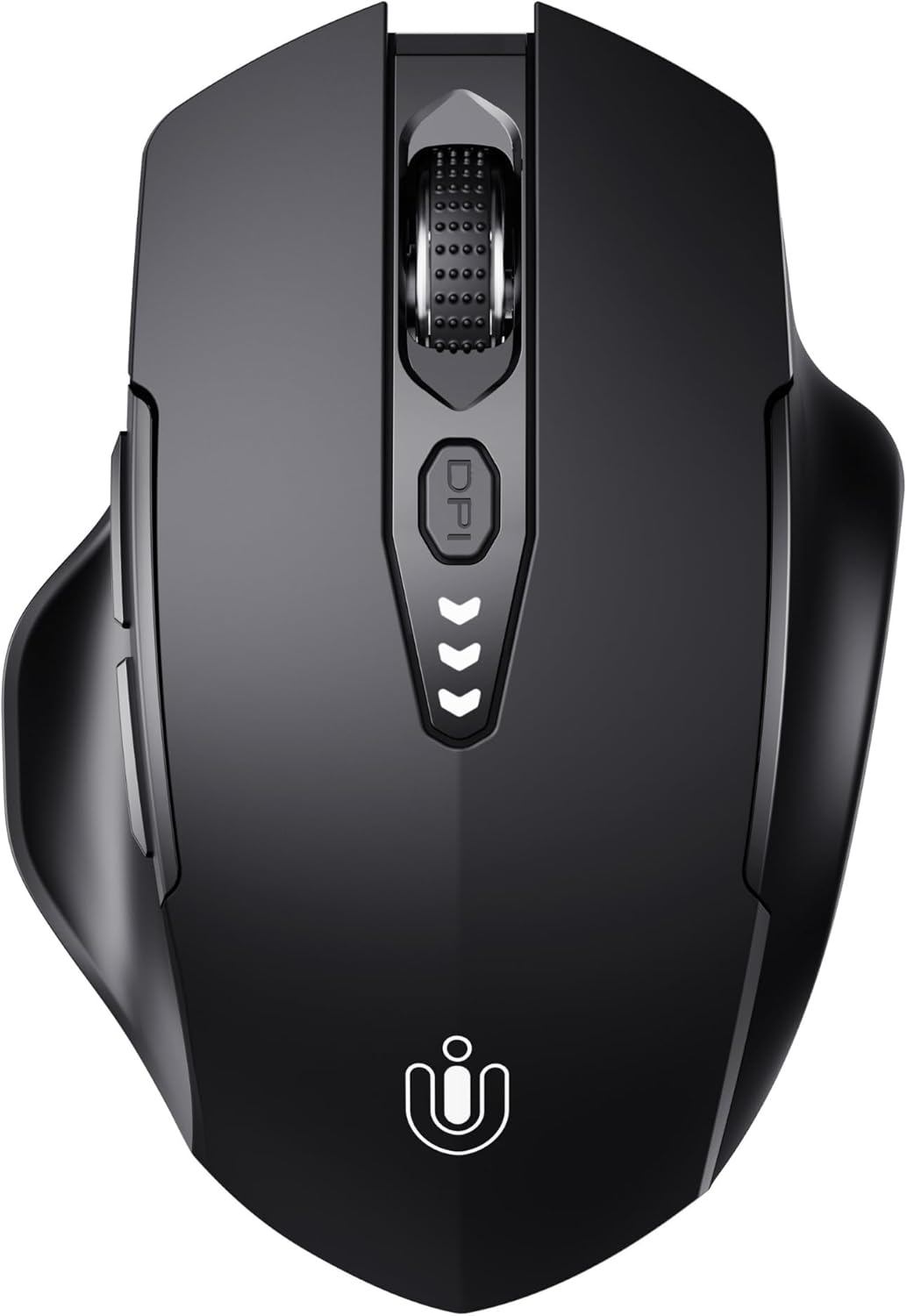 Uineer Bluetooth Maus kabellos tri‑Modus BT5.0/4.0+ ergonomisch violett