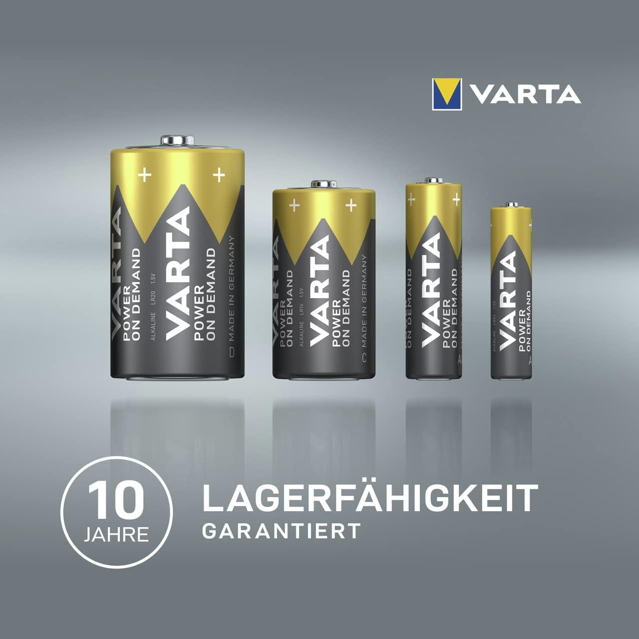 AAA Batterien 40er Pack Alkaline 1,5V Vorratspack