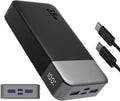 JUOVI Powerbank 20000 mAh 35 W USB‑C Gruen Schnellladegeraet