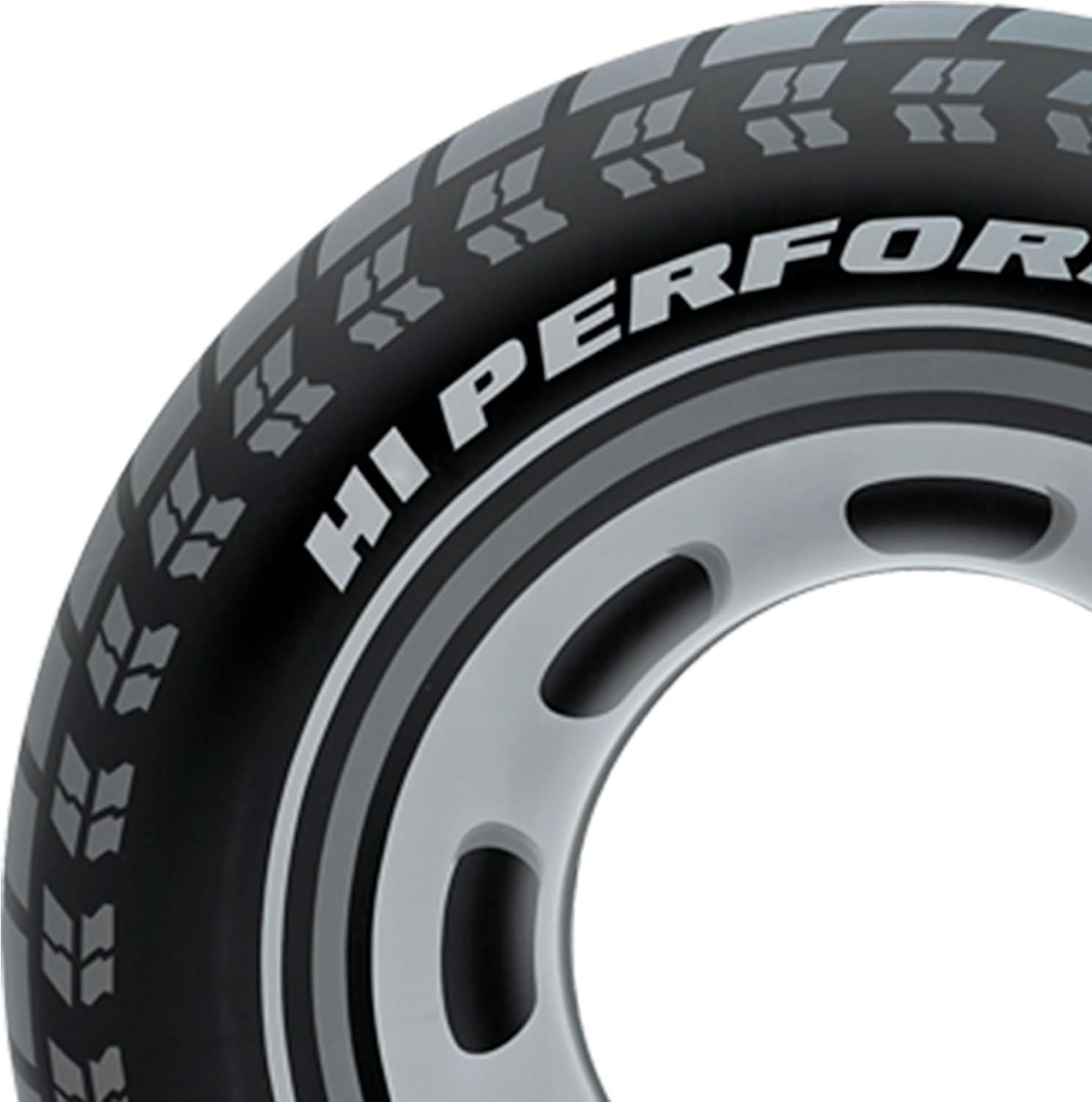 Intex Schwimmring Reifen 91 cm Vinyl schwarz Aufblasbar