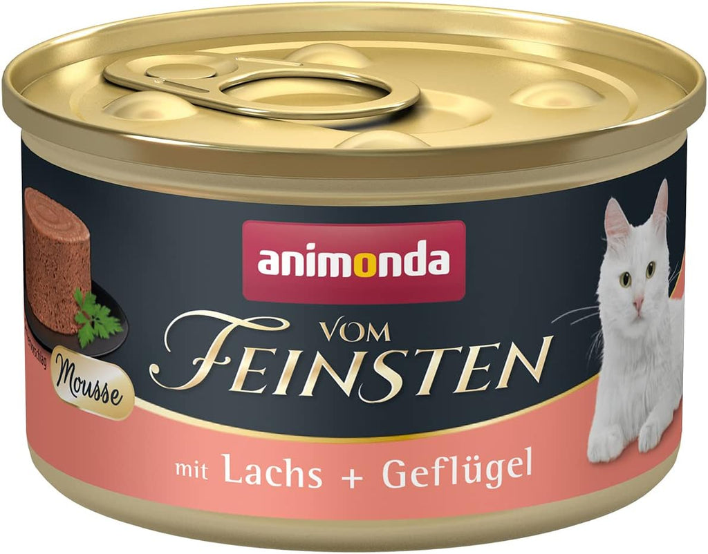 Katzenfutter Mousse-Vielfalt 12er-72er Pack verschiedene Sorten