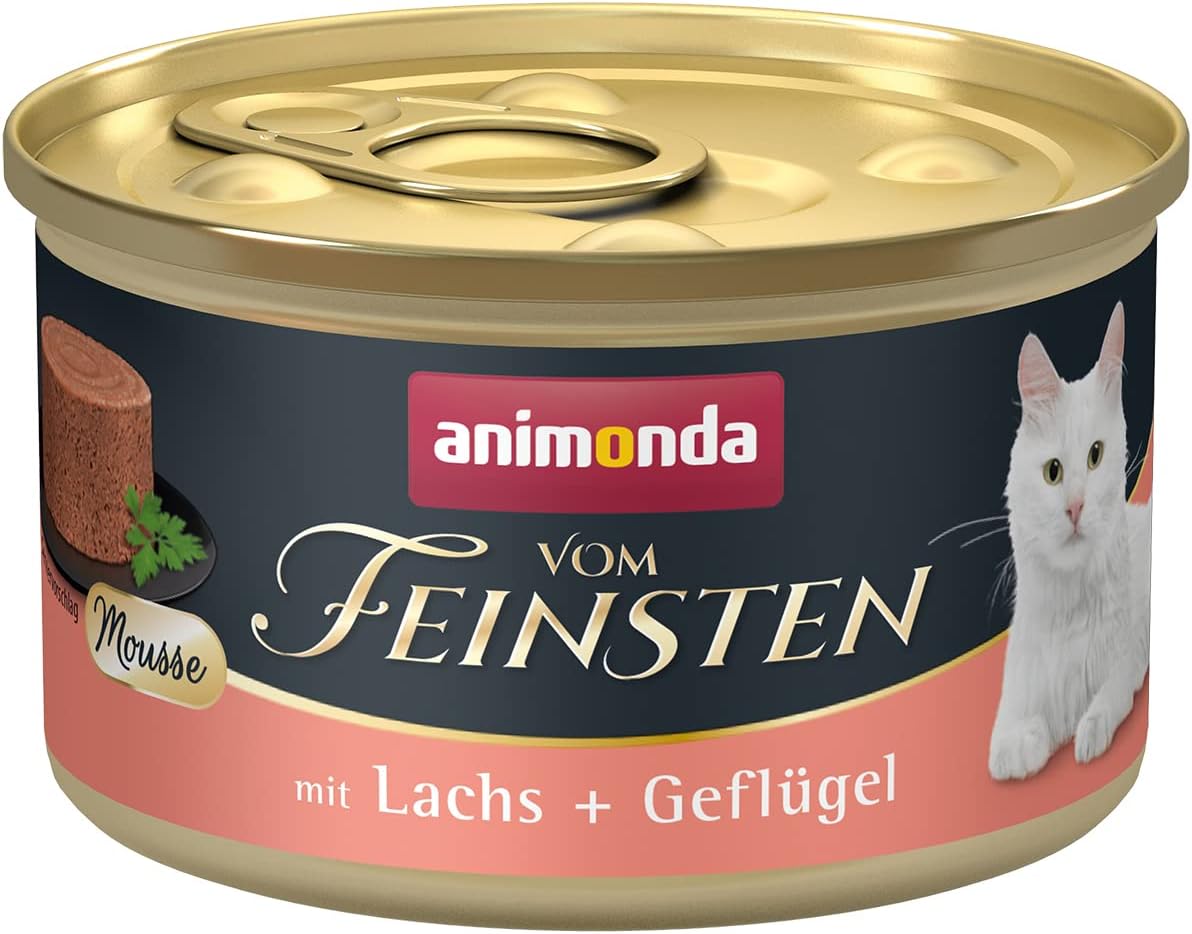 Katzenfutter Mousse-Vielfalt 12er-72er Pack verschiedene Sorten