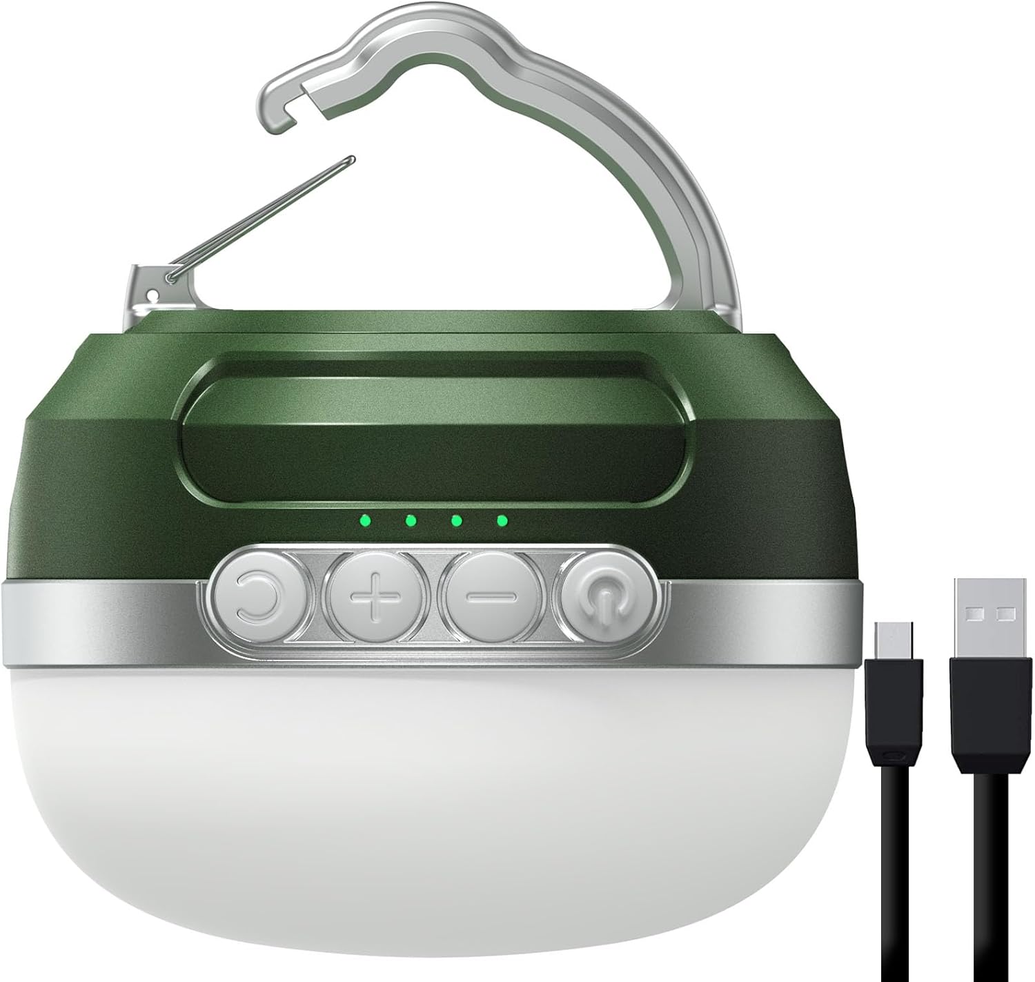 LED Campinglampe 8400 mAh Akku USB-C wiederaufladbar RGB Farbwechsel dimmbar