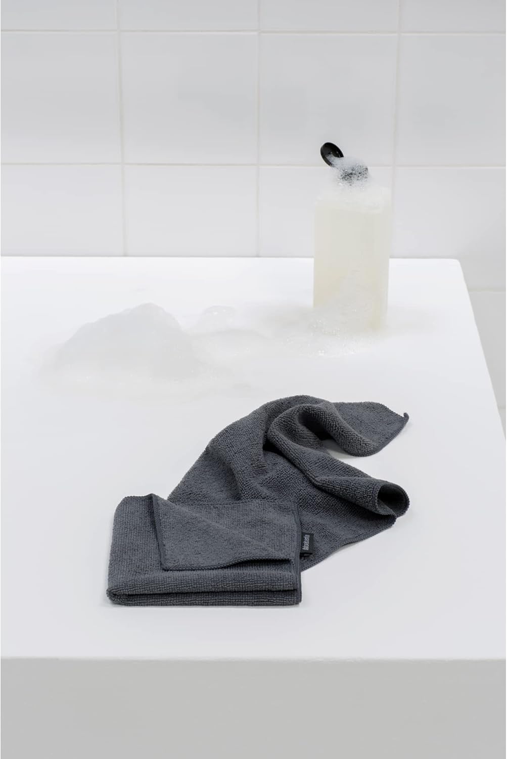 Brabantia Mikrofaser Geschirrhandtuch 2er Set 30×30 cm Dunkelgrau