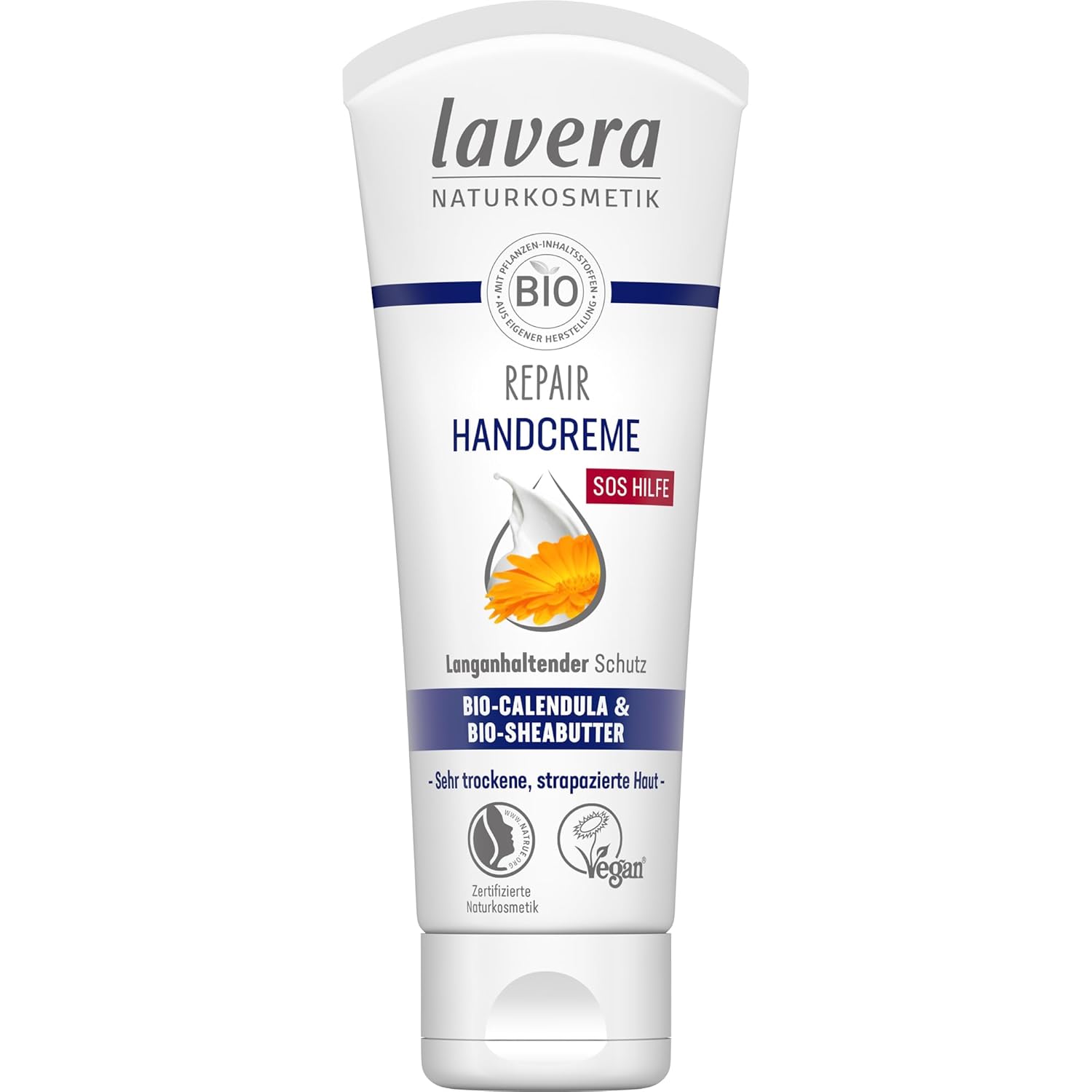 Lavera Repair Handcreme Bio Calendula Sheabutter Vegan