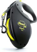 Flexi Giant Neon Bandleine 10,5cm-10m fuer Hunde bis schwarz