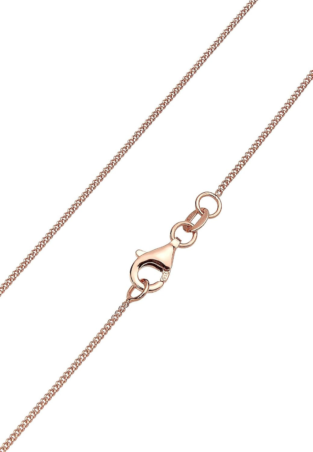 Elli Halskette Damen mit Kristall Anhaenger Silber Kette 45 cm