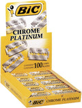 BIC Chrome Platinum Rasierklingen 100 Stueck Doppelklinge