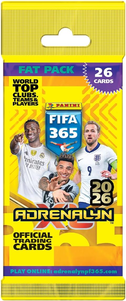 Panini FIFA 365 Adrenalyn XL 2026 Trading Cards Box mit 24 Packs