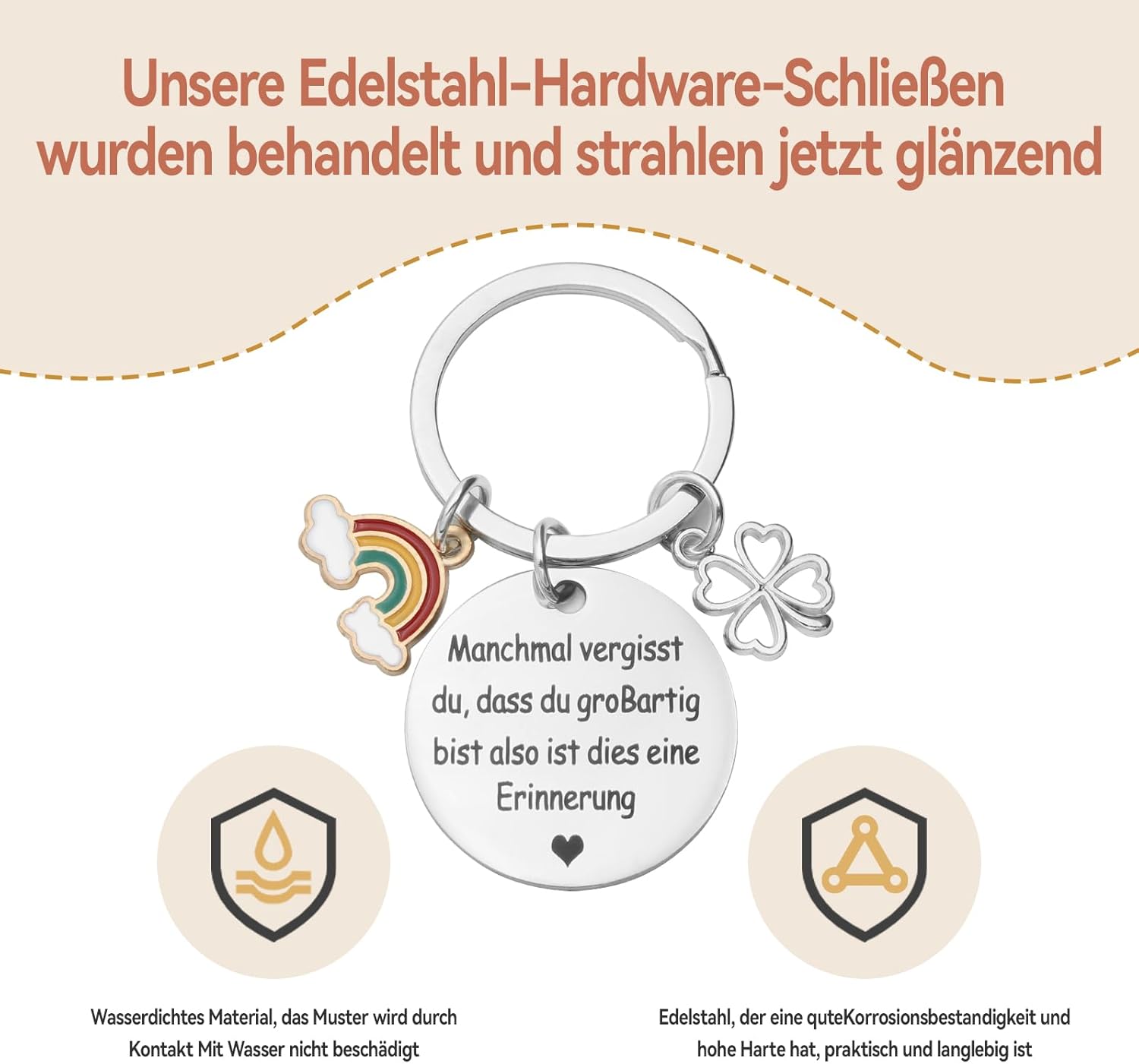 Schluesselanhaenger Geschenk fuer Frauen Geburtstagsgeschenk Freundin Mama Schweste