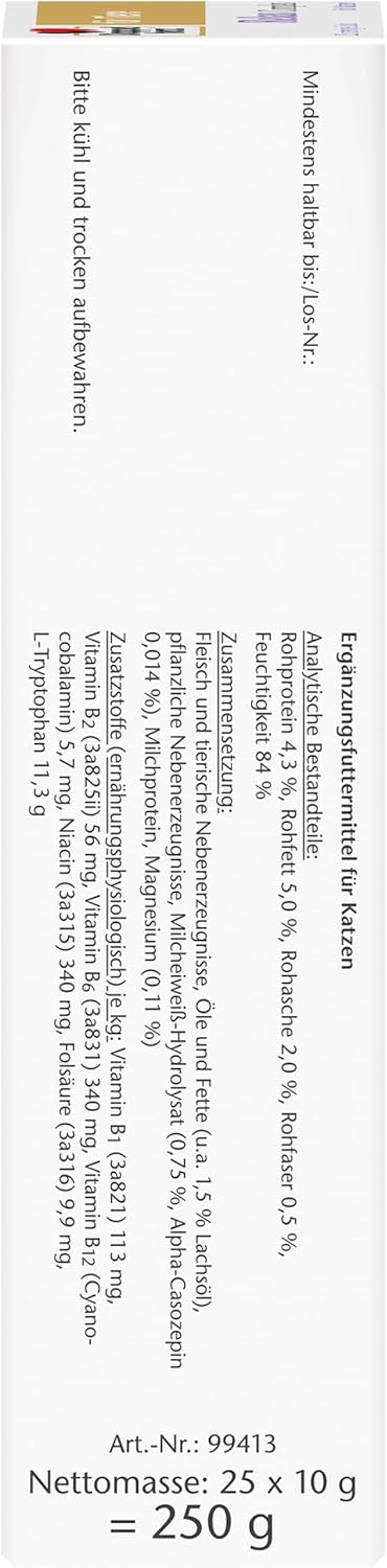 Doppelherz Relax Complex Katzen Licks mit Alpha‑Casozepin L‑Tryptophan