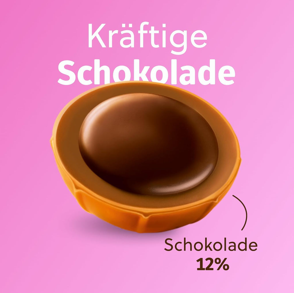 Toffifee Haselnuss Karamell mit Nougatcreme und Schokolade