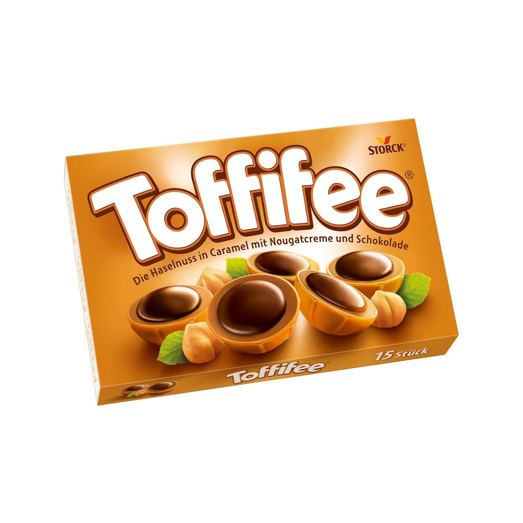 Toffifee Haselnuss Karamell mit Nougatcreme und Schokolade