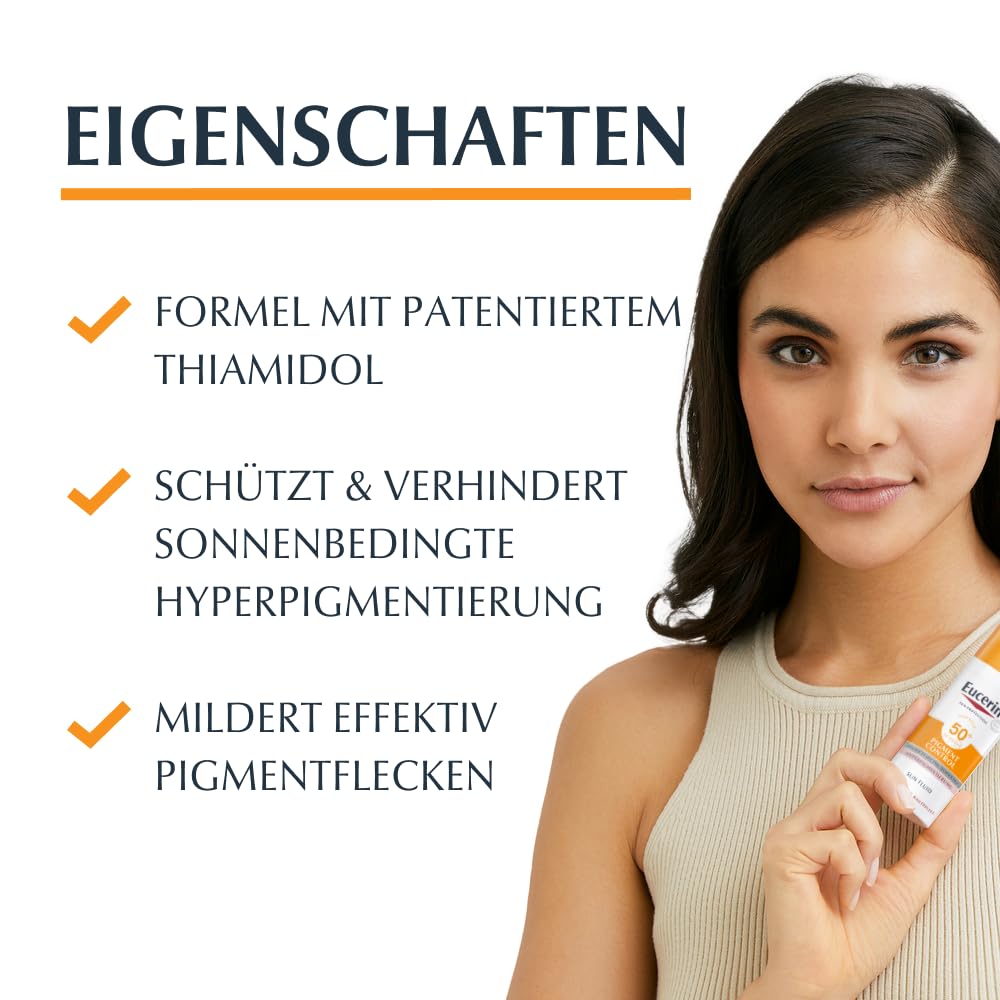 Eucerin Pigment Control Sun Fluid LSF 50+ Gesicht 50 ml