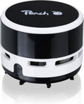 Peach PA105 Mini Staubsauger schwarz batteriebetrieben 2x AA hohe Saugkraft