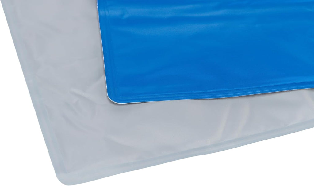 Trixie Kuehlmatte fuer Hund und Katze 50x40 cm blau, Staerke 1cm-33cm