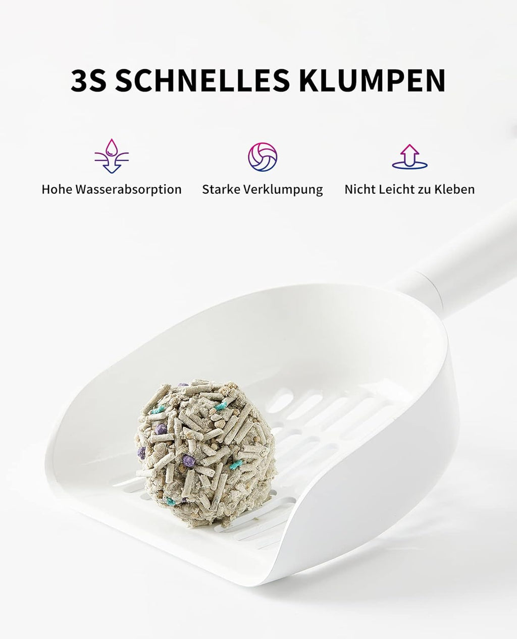 PETKIT Tofu Katzenstreu 5in1 4 Beutel spuelbar saugfaehig geruchsfrei