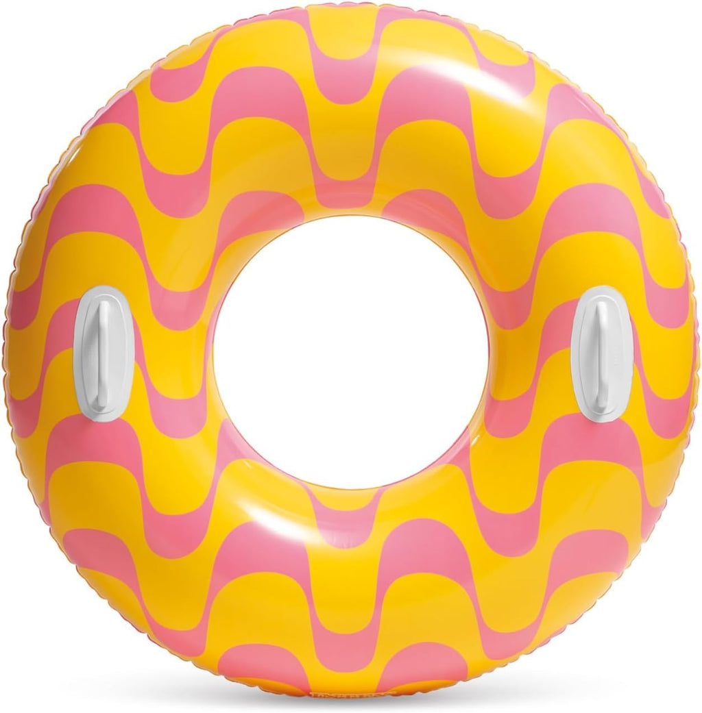 Intex Aufblasbarer Schwimmring 91 cm Vinyl mit Griffen 61cm-91cm
