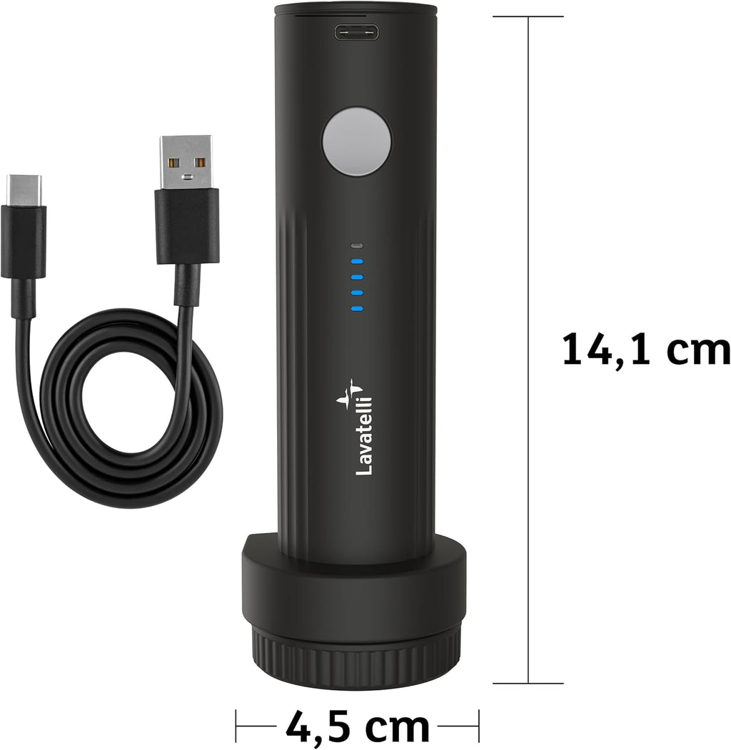 Lavatelli VAC-U-PUMP elektrische Vakuumpumpe USB-C kompakt 45cm-90cm