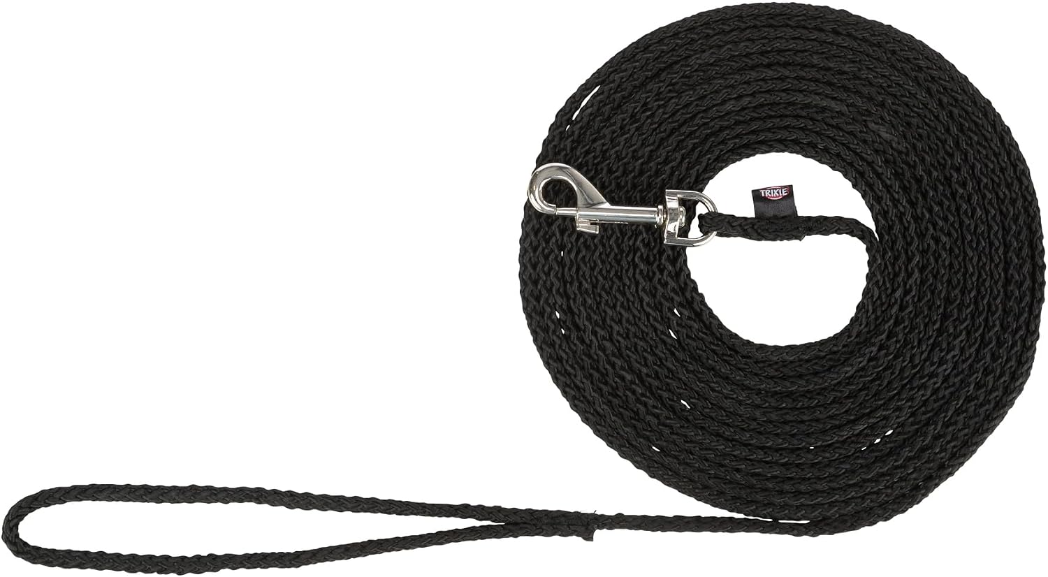 TRIXIE Schleppleine 5m ø5mm schwarz fuer kleine bis mittelgrosse Hunde 5m-15m