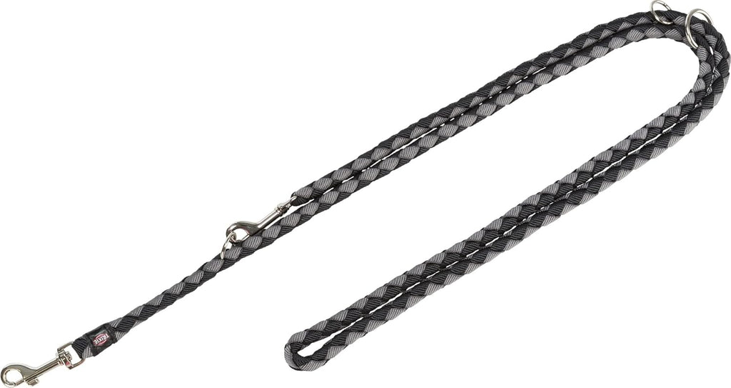 Trixie Cavo V-Leine 2m ø18mm schwarz verstellbar Groesse L-XL