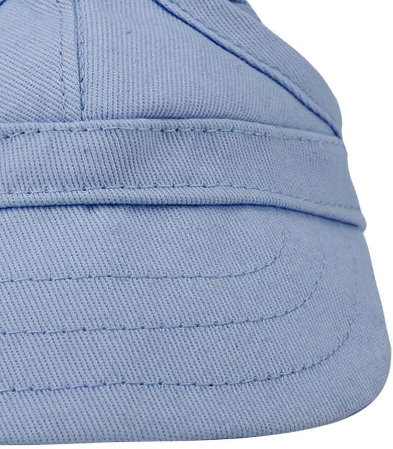 Haustier Baseball Cap verstellbar S-L Blau - Sonnenschutz Reise Sport