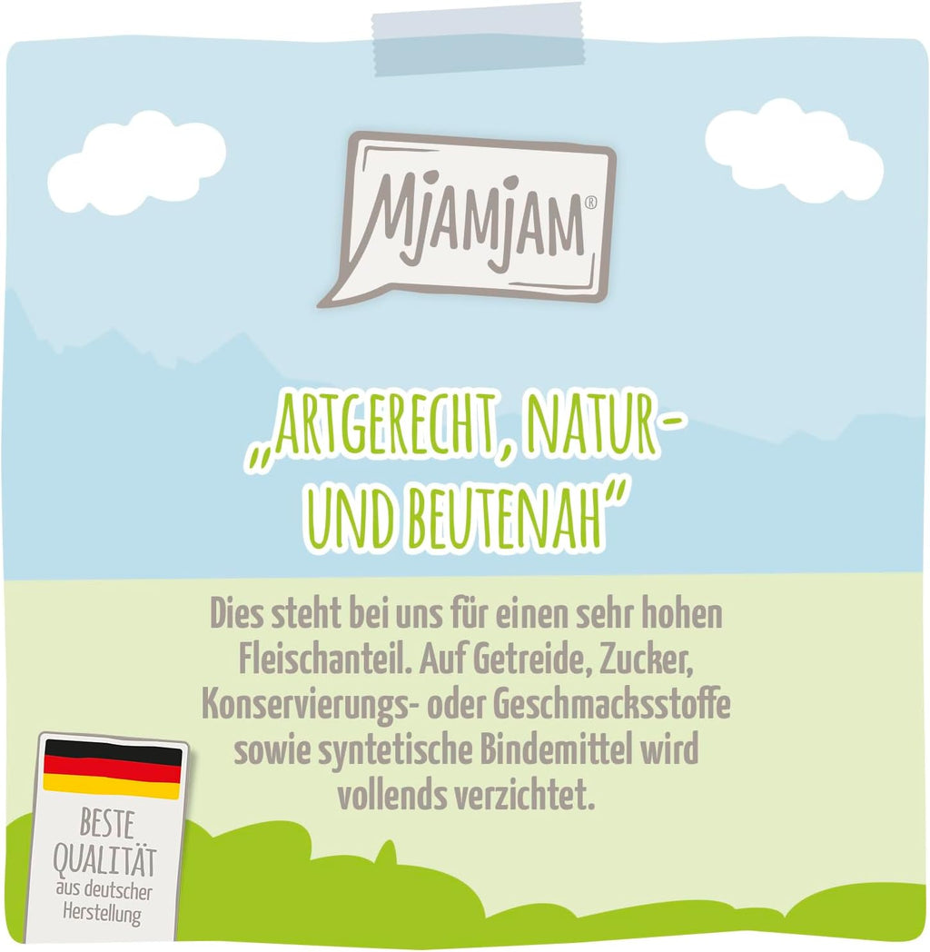 Katzen Nassfutter MjAMjAM Mixpaket III 6x200g getreidefrei mit extra Fleisch
