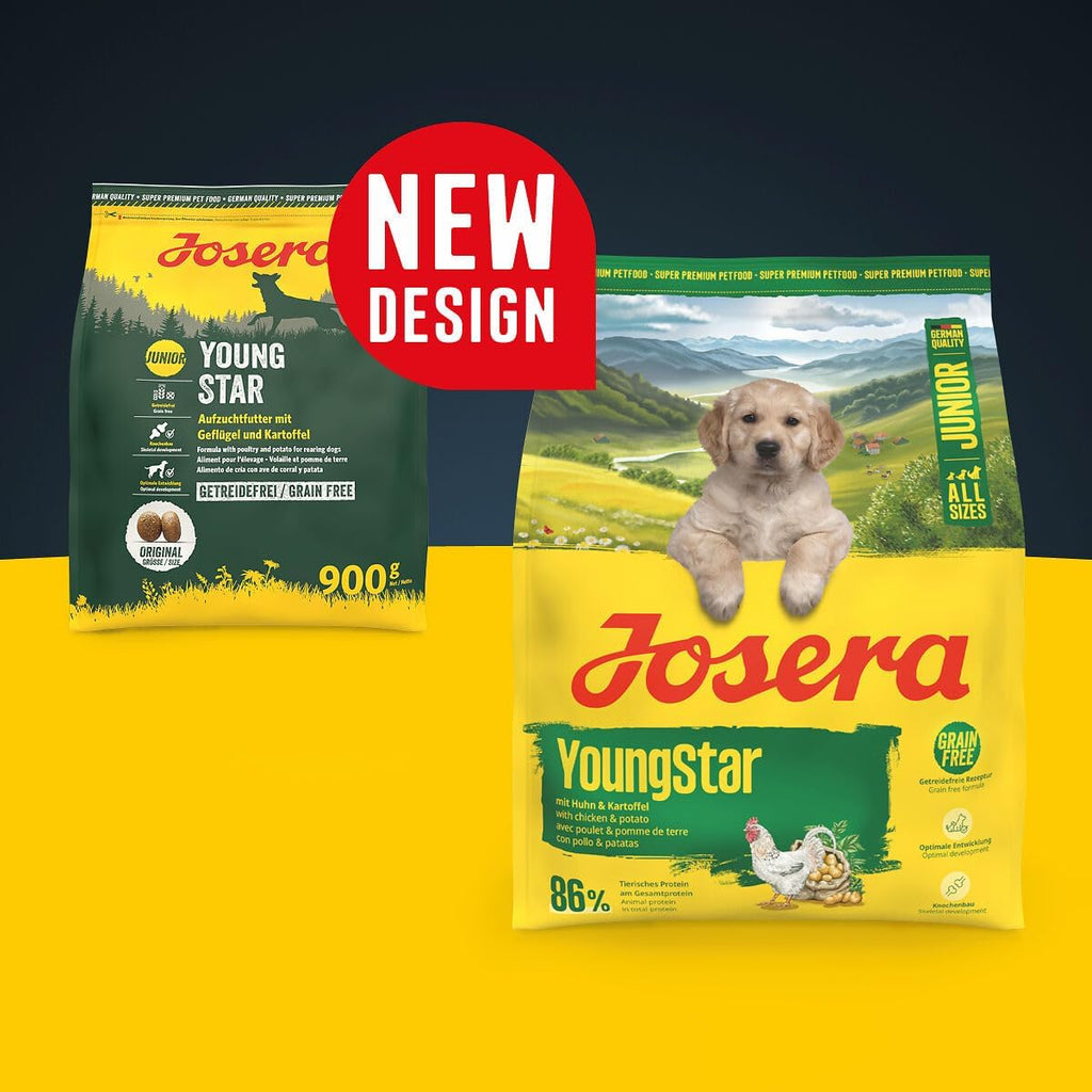 Josera Junior YoungStar Huhn & Kartoffel Welpenfutter getreidefrei