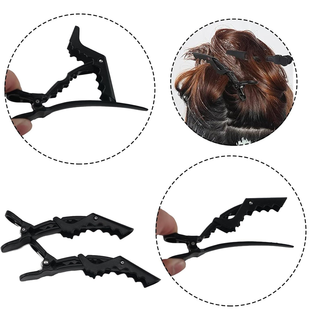 NEPAK Haarfaerbepinsel Set 24-teilig mit Schale und verschiedenen Pinseln