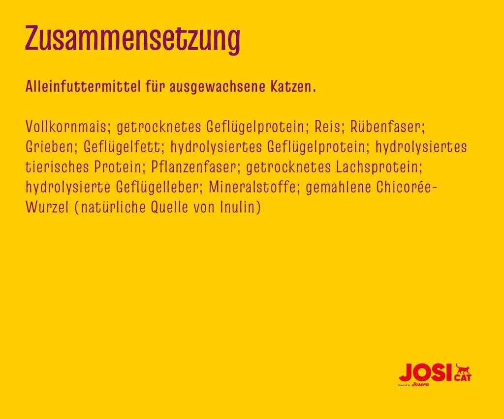 JosiCat Sterilised Classic Katzenfutter fettarm verschiedene Sorten
