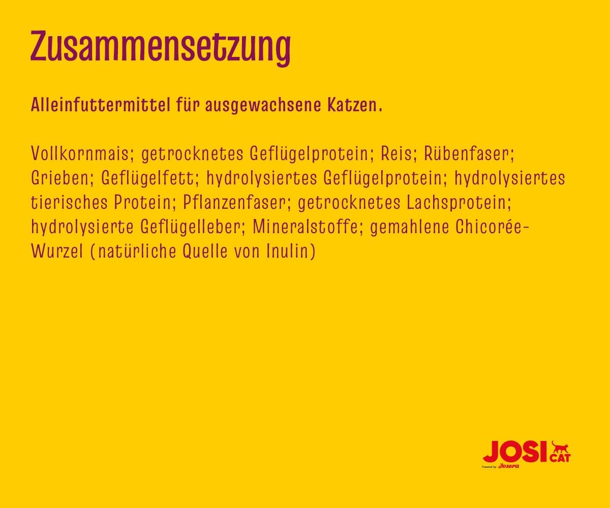JosiCat Sterilised Classic Katzenfutter fettarm verschiedene Sorten