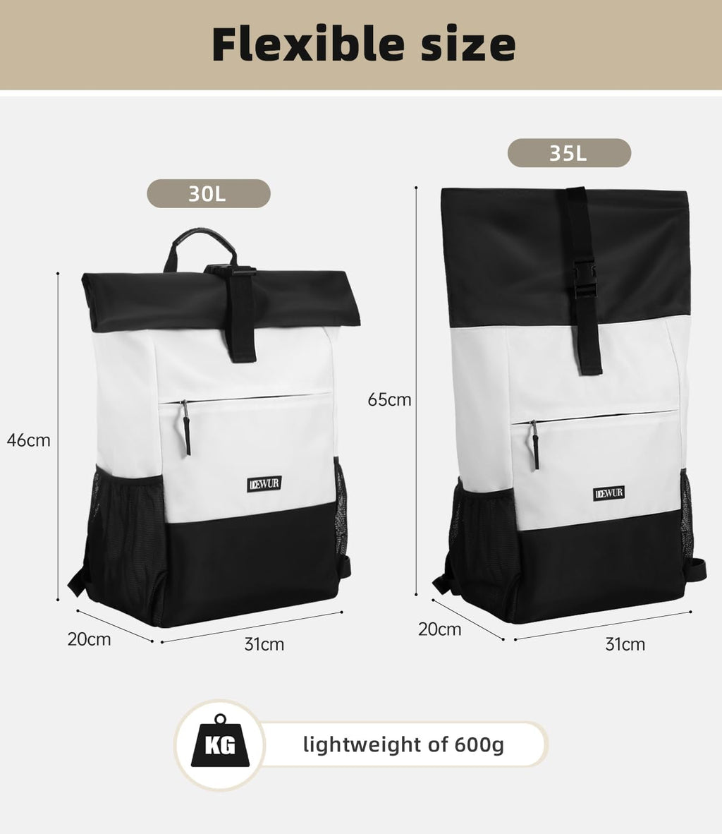 DEWUR Thermo Kuehlrucksack wasserdicht mit Flaschenoeffner fuer Picknick