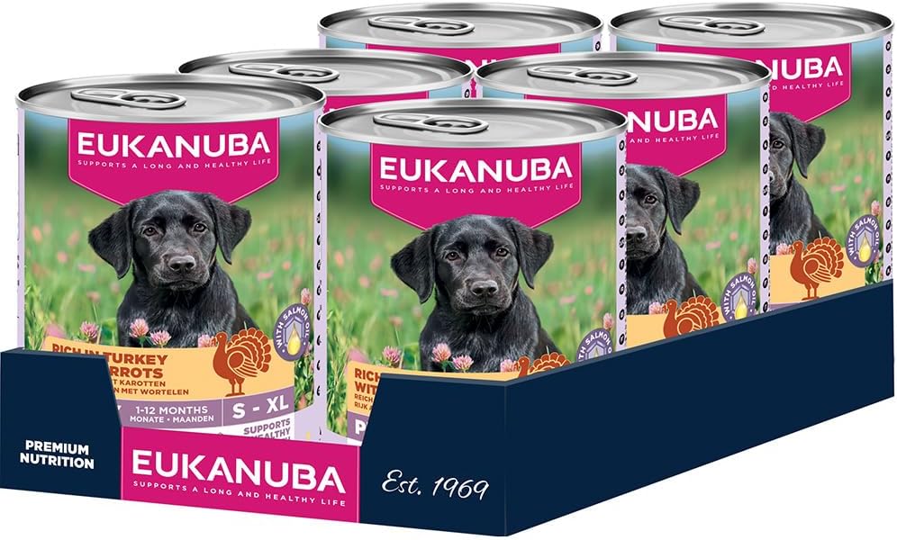 Eukanuba Welpen Nassfutter Lamm & Kartoffel 6x400g () verschiedene Sorten