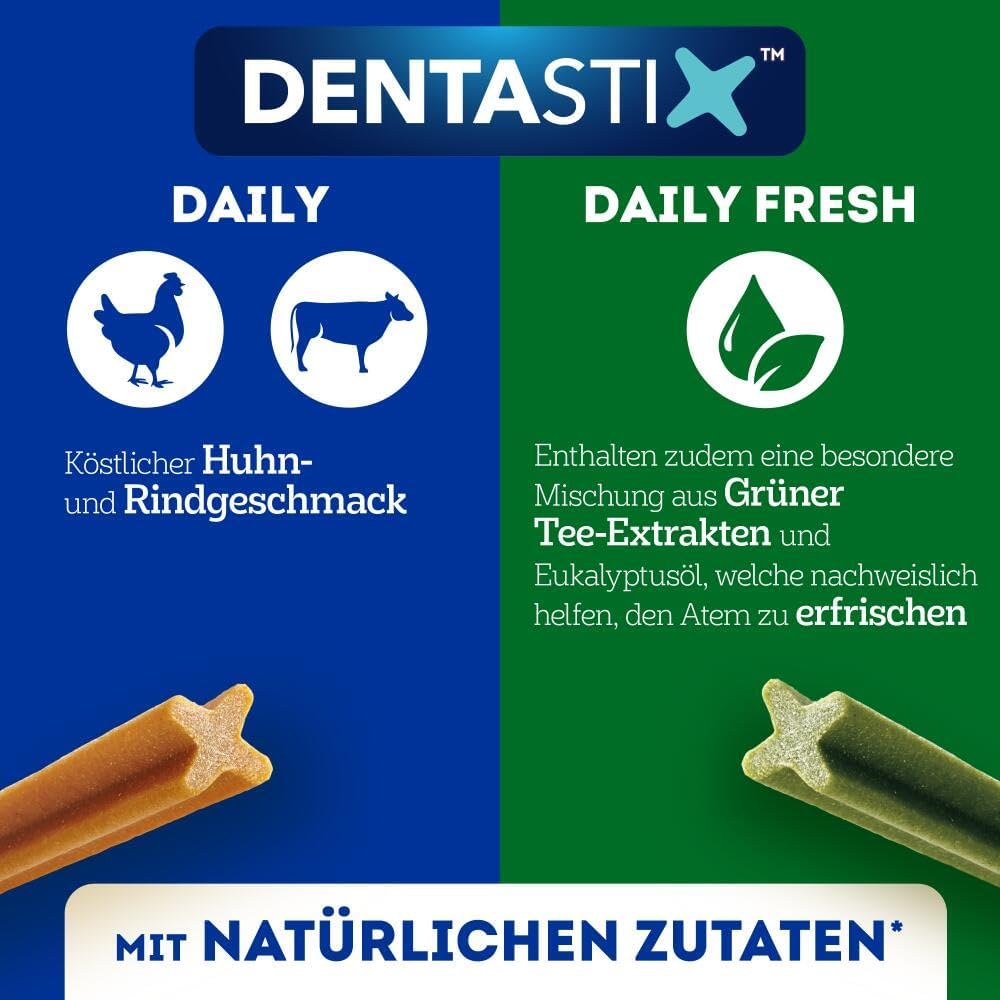 Pedigree DentaStix Zahnpflege Snack für kleine Hunde