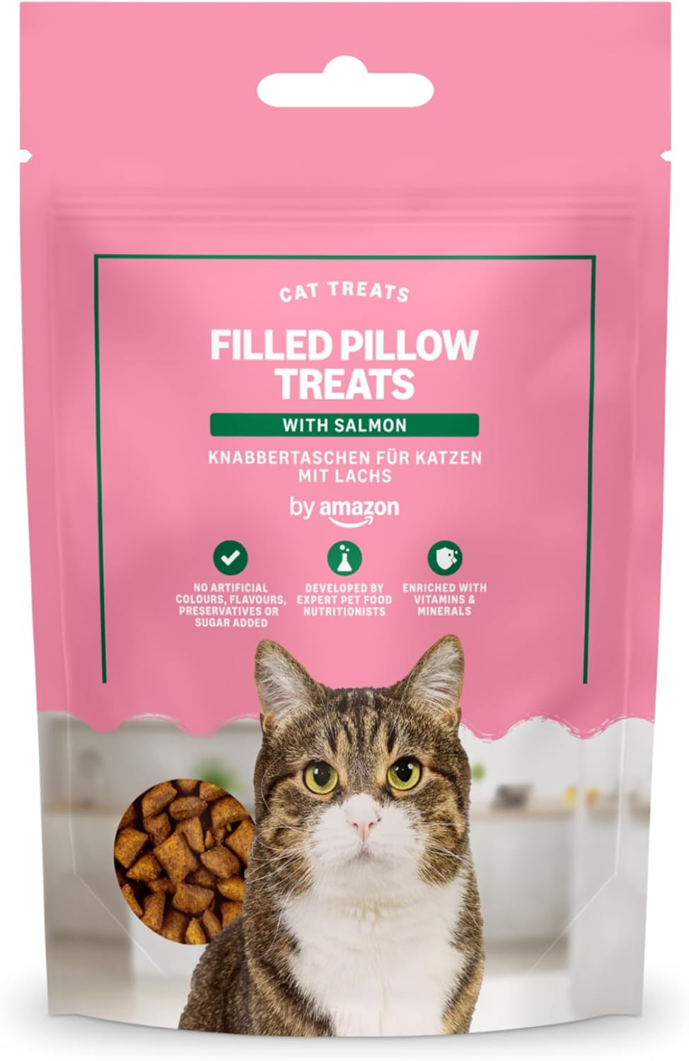Katzenleckerlis Lachs 70 g Snack Belohnung für Katzen