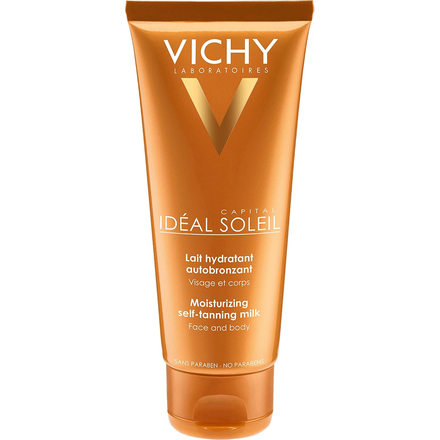 Vichy Ideal Soleil Selbstbraeuner Milch Gesicht und Koerper 100 ml Sheabutter