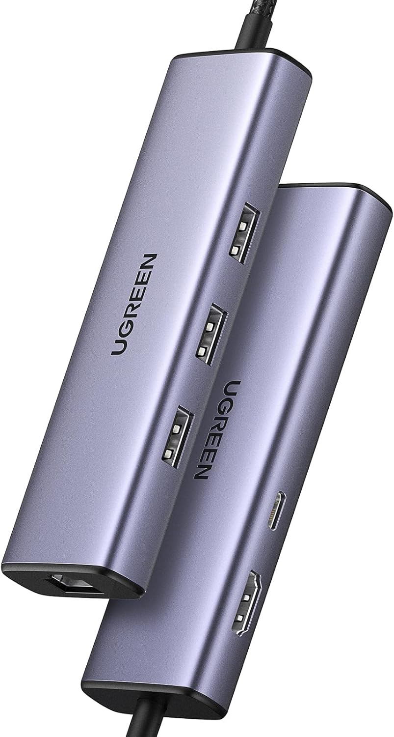 UGREEN Revodok 1061 USB-C Hub HDMI 4K Ethernet Power Delivery 100W