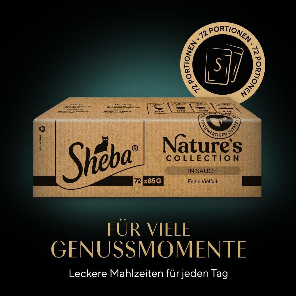 Sheba Selection Katzen Nassfutter Gefluegel verschiedene Sorten