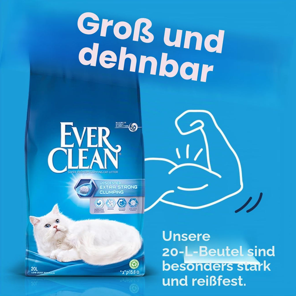 Ever Clean Katzenstreu 10 L extrastark mit Duftstoffen verschiedene Sorten