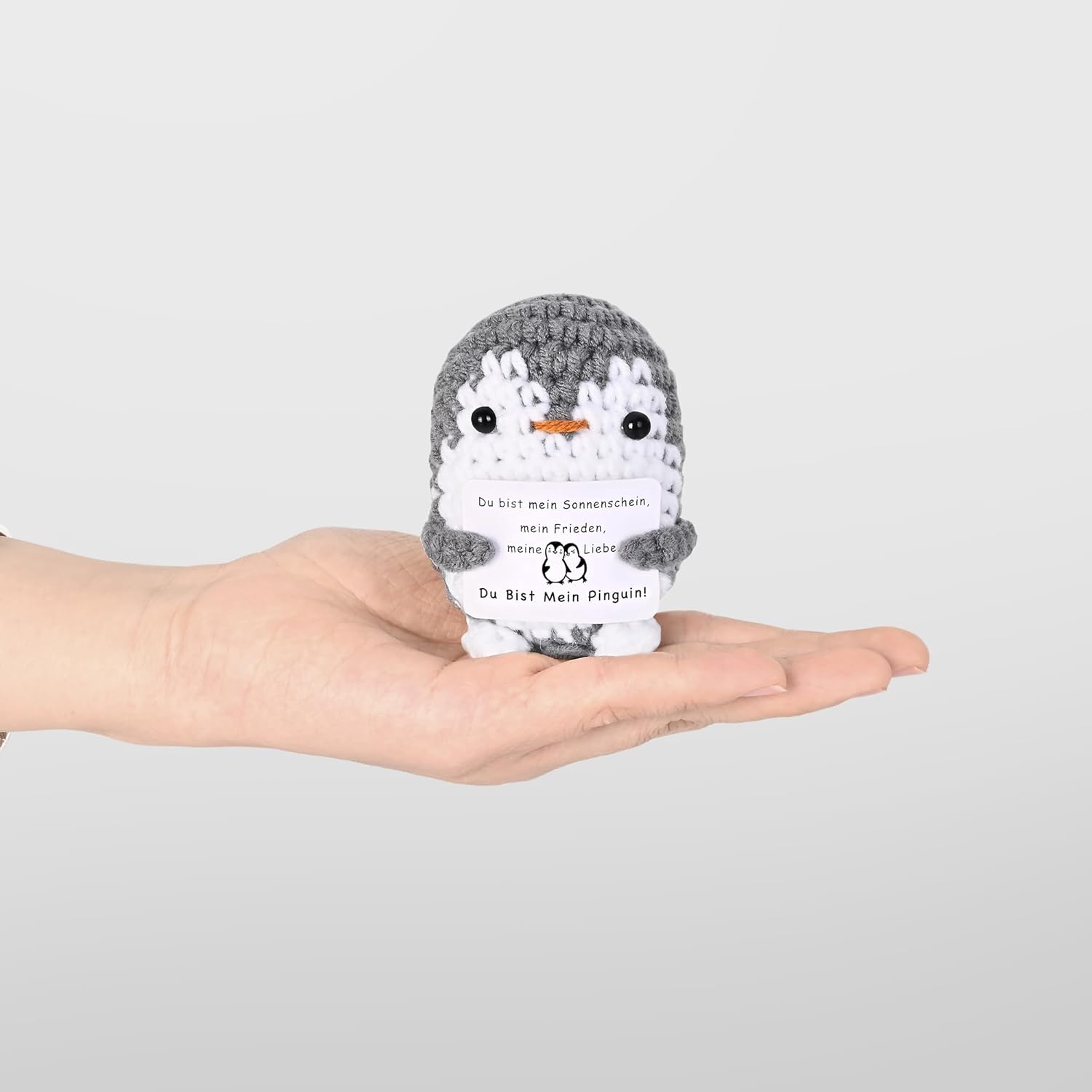 Positive Pinguin Geschenk Ich liebe dich Geschenk Jahrestag fuer Paare