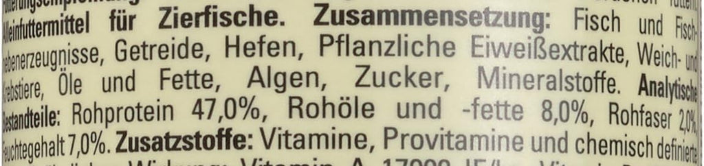 Tetra Min Menu Fischfutter mit 4 Spezialflocken fuer Zierfische