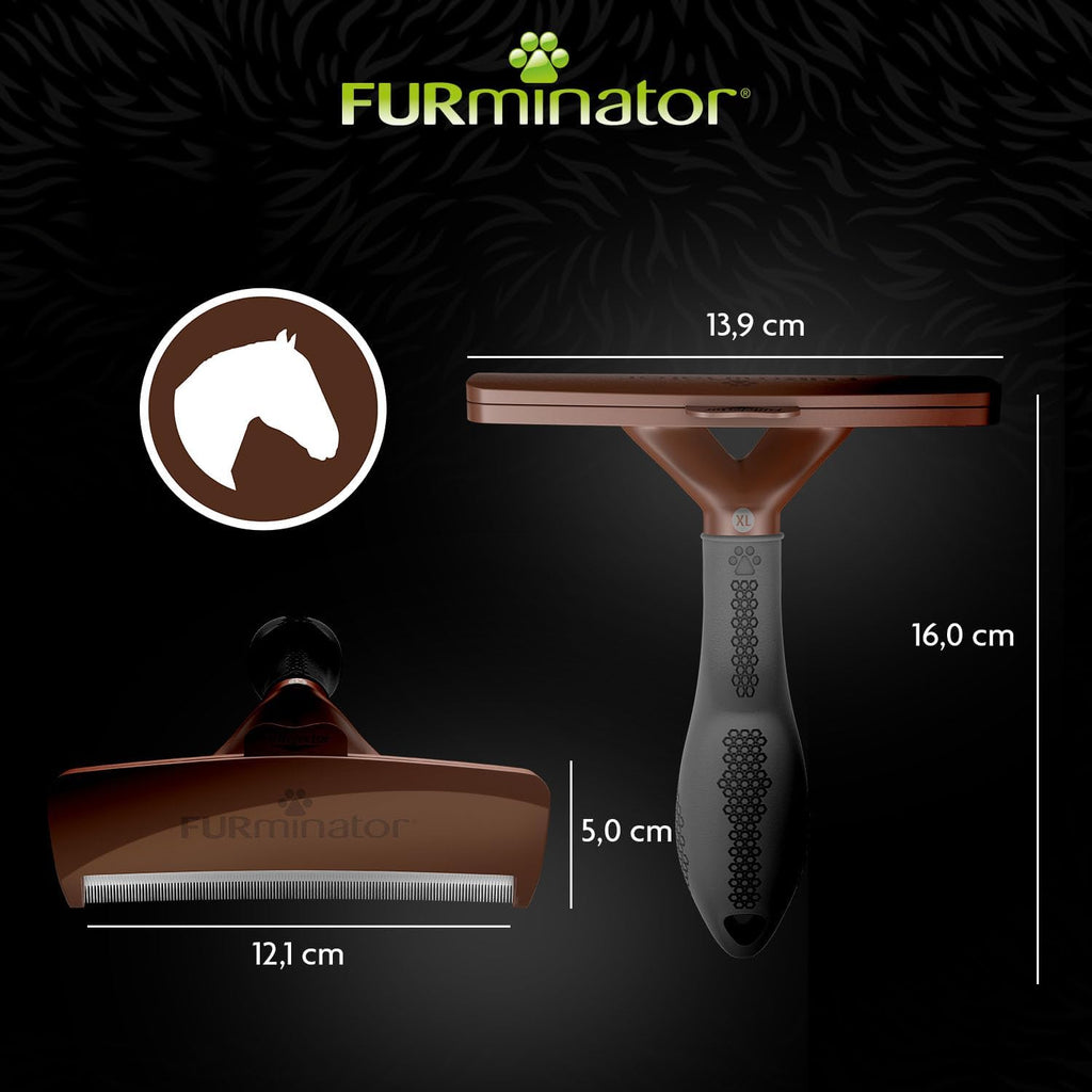 FURminator Pferd Unterwollbürste Deshedding Tool Pferdestriegel