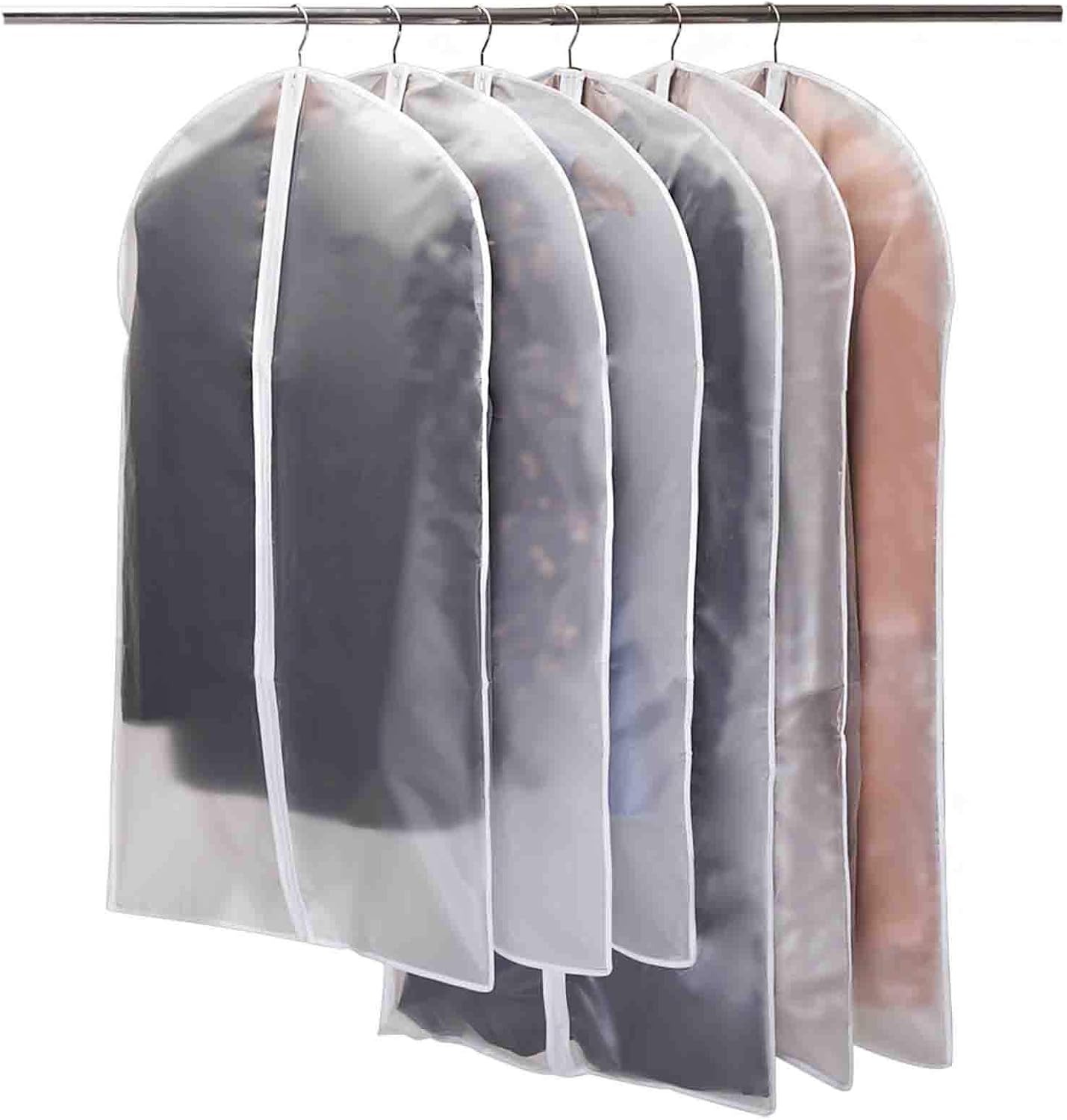 Niviy Kleidersack Anzug 6er Set transparent 60x100 cm