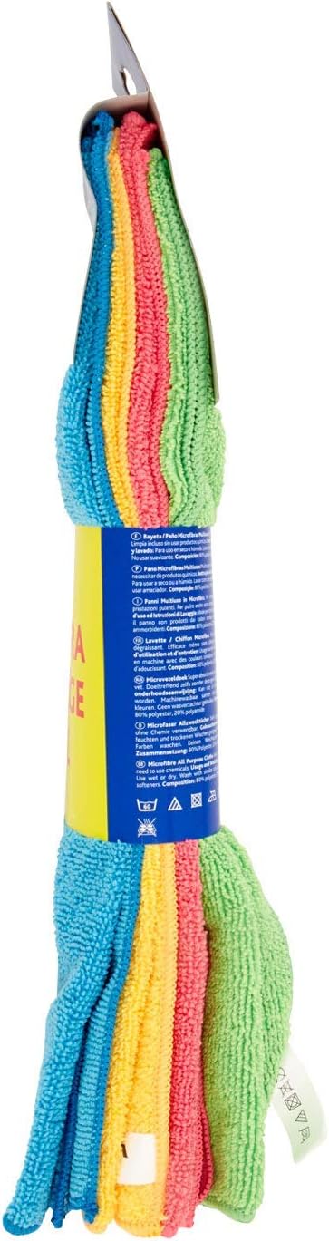Vileda Allzwecktuch XL Mikrofaser Reinigungstuch 4er Packung