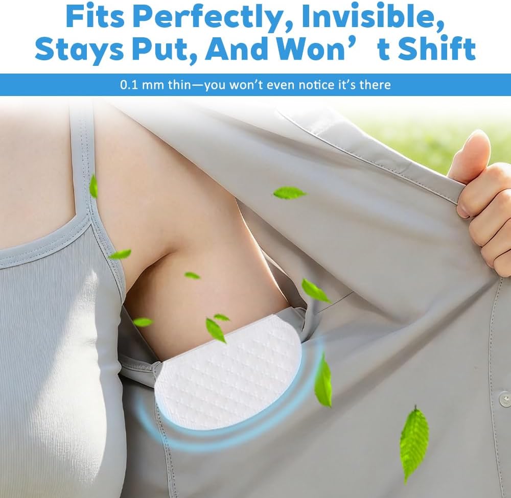 120er Set selbstklebende Achselpads zuschneidbar gegen Schweiss und Geruch