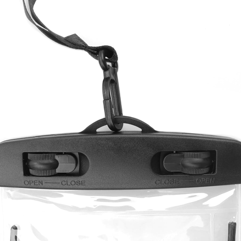 2er Set schwarze wasserdichte Handyhuelle zum Tauchen Schwimmen Beach Outdoor