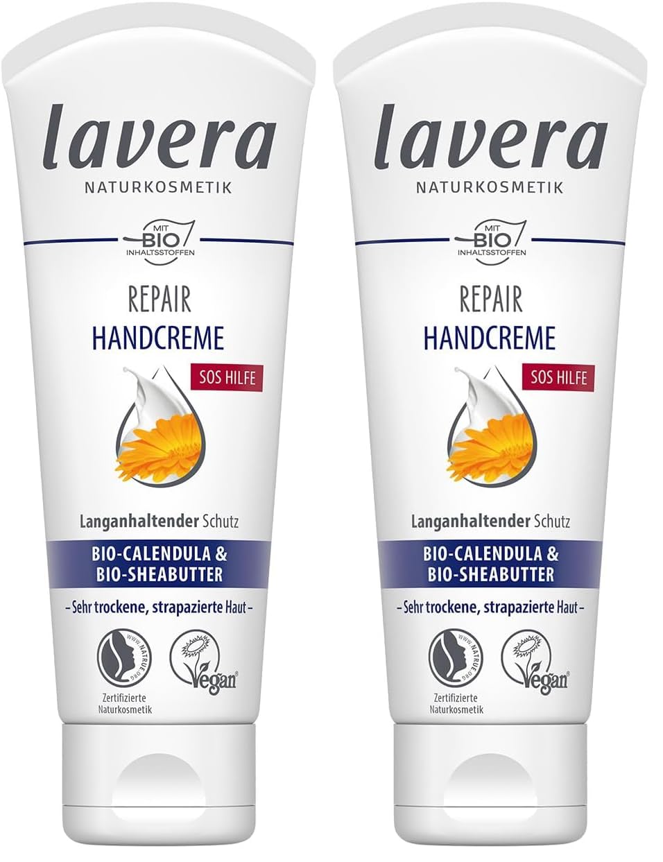 Lavera Repair Handcreme Bio Calendula Sheabutter Vegan