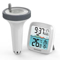 Newentor Funk-Poolthermometer schwimmend mit Basisstation, 100 m Reichweite, 6 M